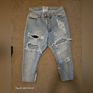 One Teaspoon jeans . Drop crotch boyfriend . Reposh